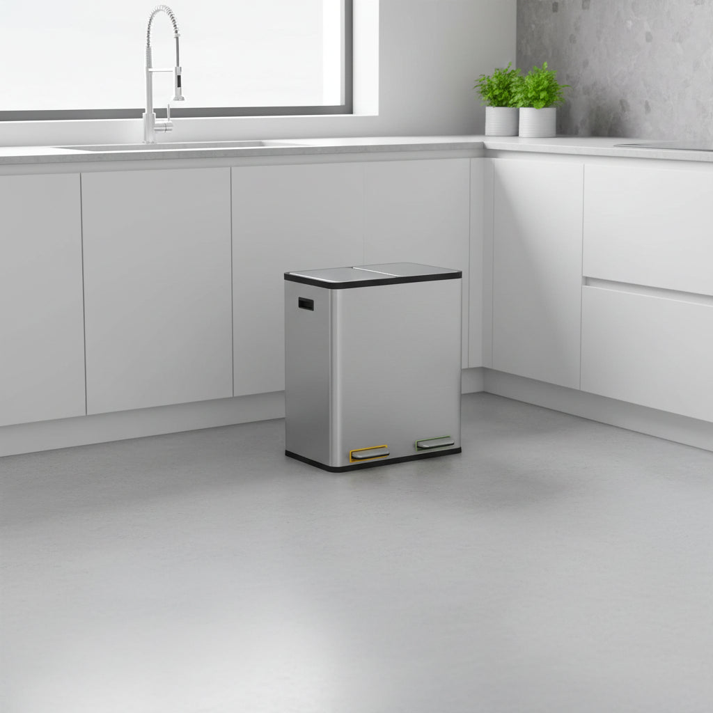 Poubelle pour tri selectif | ColorSort™ Duo60L
