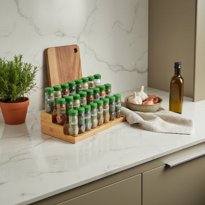 Étagère à épices modulable pour cuisine SpiceFlex bonne capacité