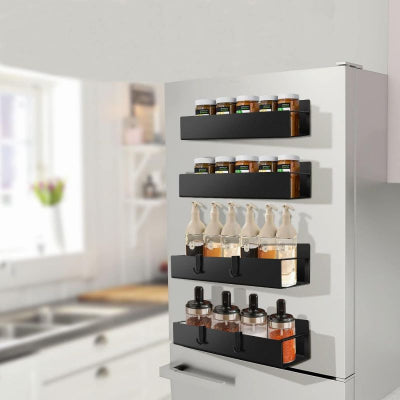etagere epices metal solide et elegante avec sans crochet