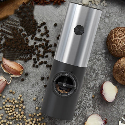 moulin epices electrique acier inoxydable grossier ou fin AromaPress