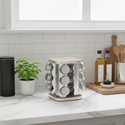 porte epices pratique et compact Tourbillon Gourmet modèle carré