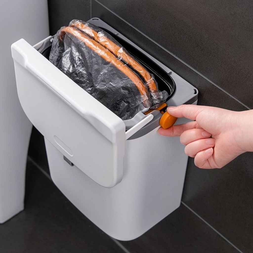 poubelle cuisine sous évier sans perçage installation facile PorteMalin