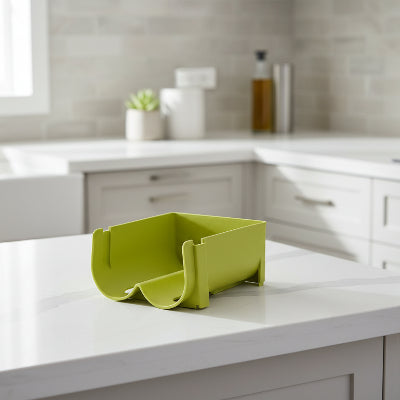 range bouteilles empilable frigo cuisine vert pastel