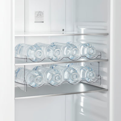 rangement pour bouteille et canettes transparent frigo