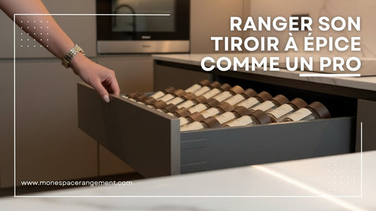 Comment ranger ses epices dans un tiroir mon espace rangement