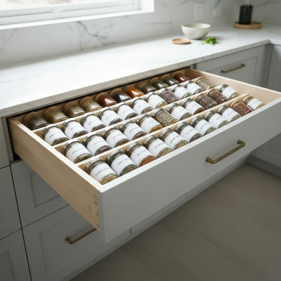 Rangement pour epices modulable pratique design durable Mon Espace Rangement