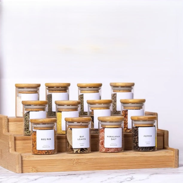 Bocal à épices cuisine respire harmonie visuelle apaisante Aroméa