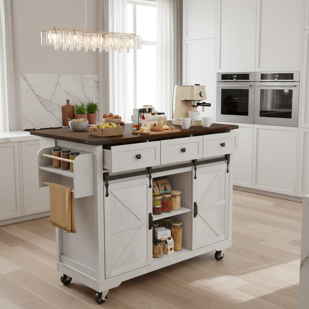 Desserte a roulette cuisine petite espace fonctionnel optimise EasyMove Kitchen