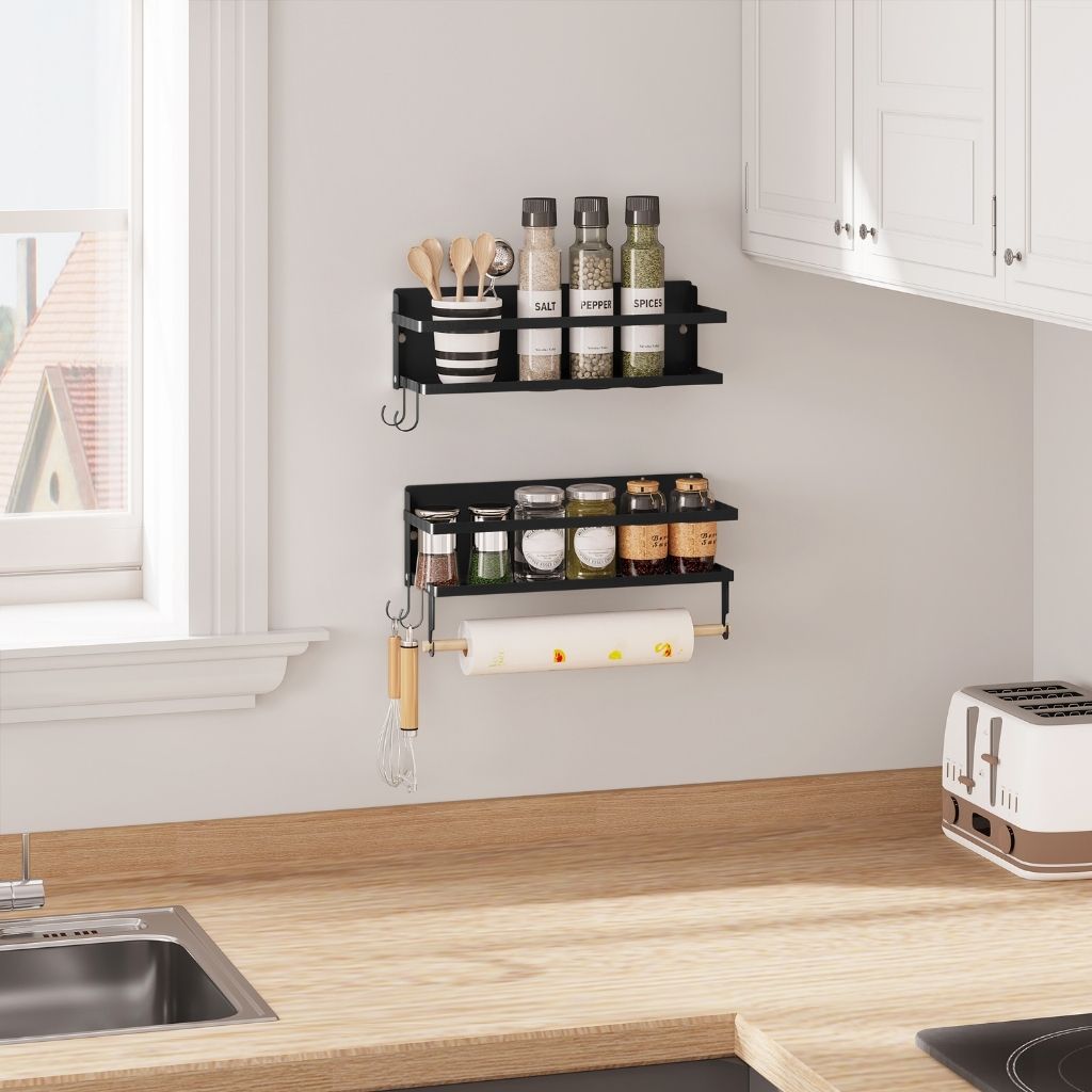 etagere cuisine murale gain place plan travail dégagé OptiMur