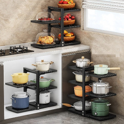 Étagère cuisine plan de travail sous évier sur sol StackSmart