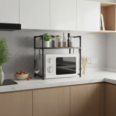etagere pour micro onde design creux ProOrganize