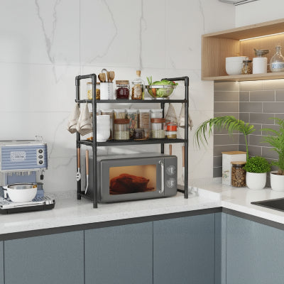 etagere pour micro onde haute capacite ProOrganize
