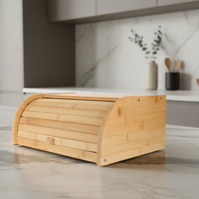 huche à pain finition bambou naturel NaturaRoll