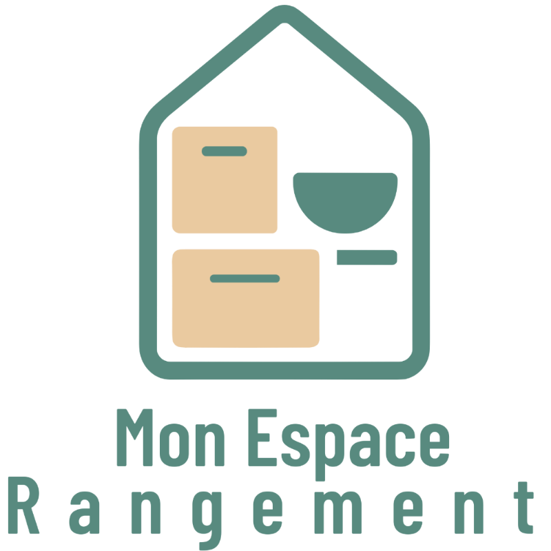 Mon Espace rangement logo avec marque écrite