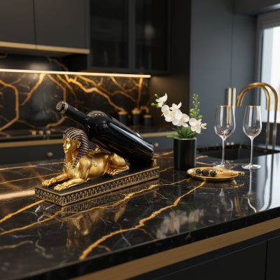 Porte bouteille vin support pour bouteille unique Sphinx