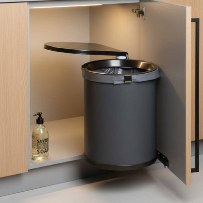 Poubelle sous évier 30 litres système basculant mains libres SwingBin
