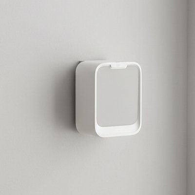 Poubelle sous évier ouverture automatique murale gris design compact TouchFree​ 
