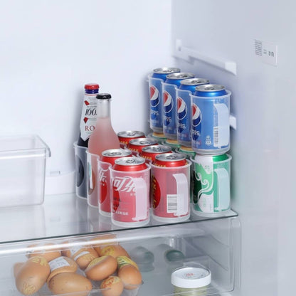 Range canette frigo quatre canettes pratique empilable CanaFlex