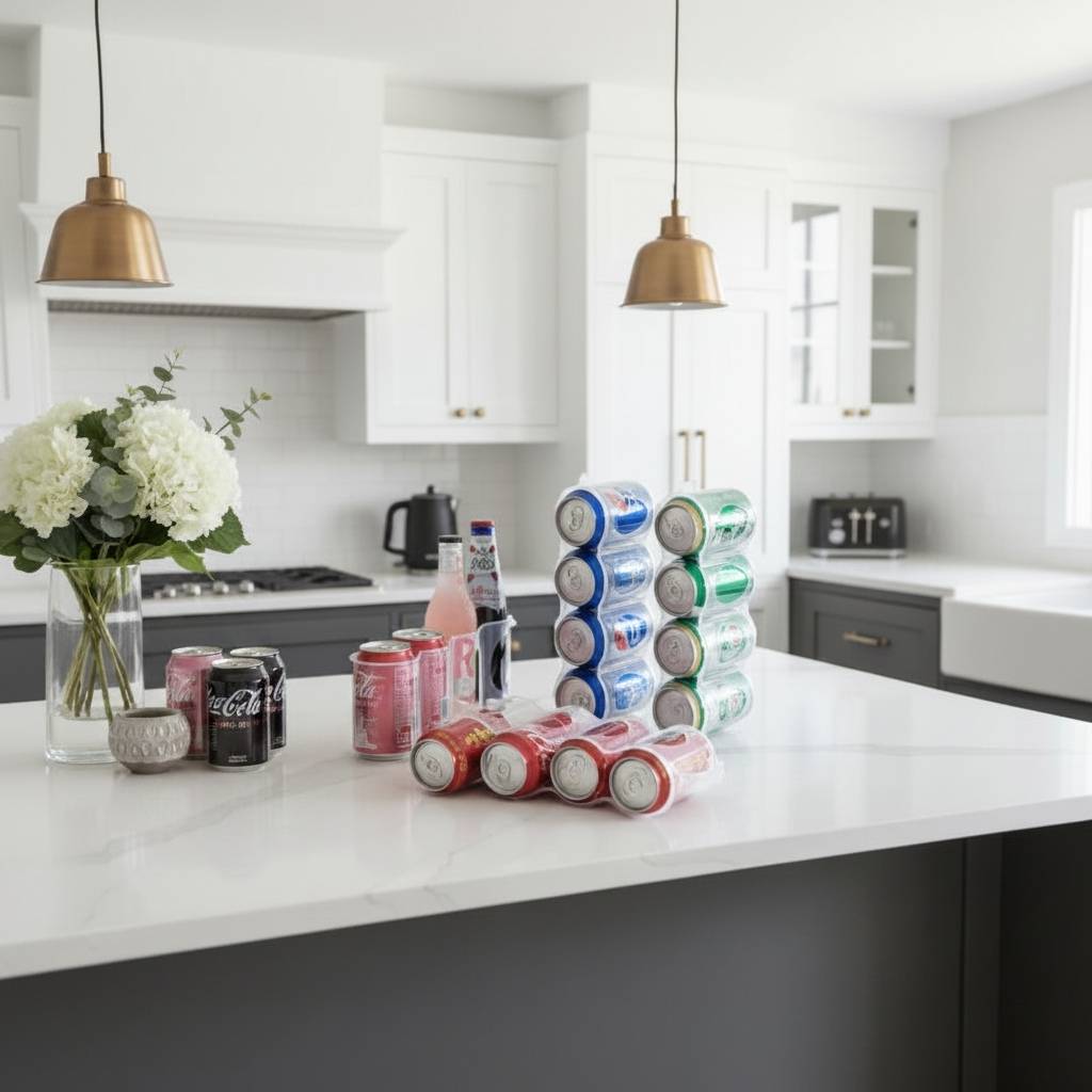 Range canette frigo vertical ou horizontal compact CanaFlex