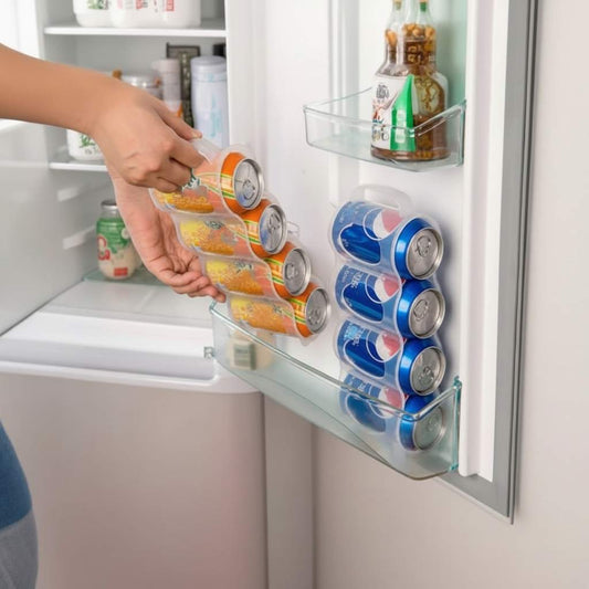 Range canette frigo vertical porte frigo pour soda bière CanaFlex