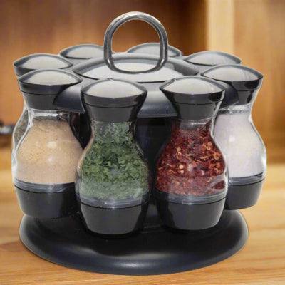 Rangement à épices pratique esthétique Atelier des Épices 8 pots