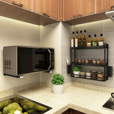 support micro onde pour cuisine organisée MicroGain