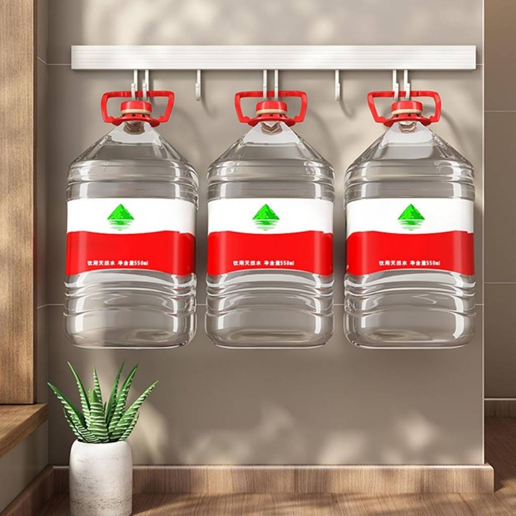 barre pour ustensiles cuisine aluminium spatial resistant charge lourde SansPerçage