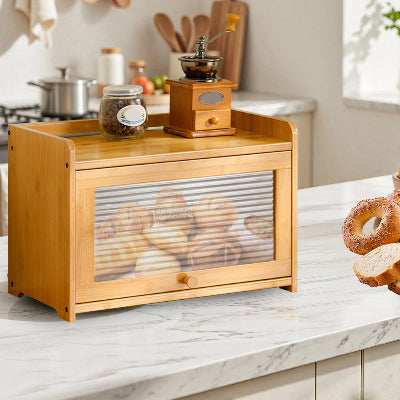 boite a pain en bois pour pain maison ClairPain bambou