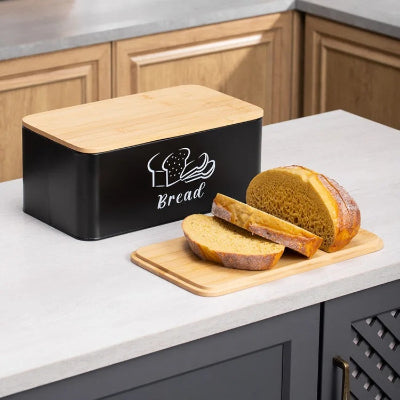 boite a pain rangement elegant sur comptoir Painea