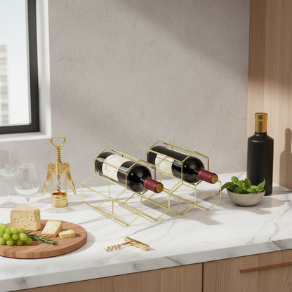 Casier à vin conservation optimale bouchon humide Ruchavin 9 Bouteilles