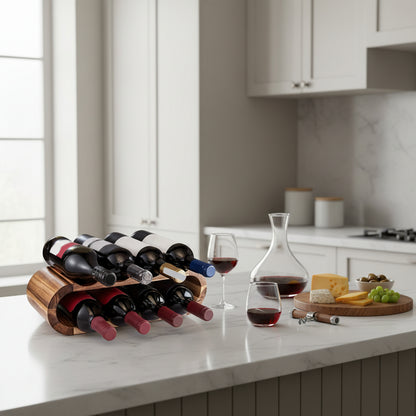 Casier bouteille bois rangement vin 14 bouteilles VinoRacine