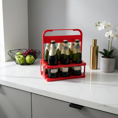 casier bouteille pour 6 bouteilles rouges pliable BottlePop
