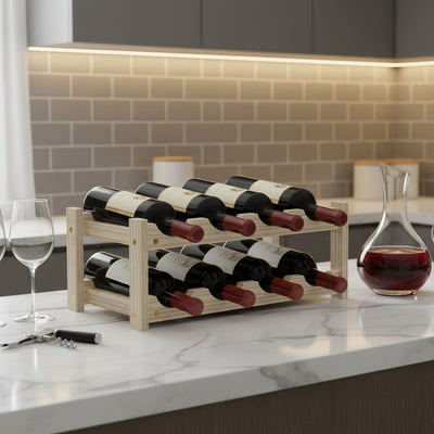 Casier bouteille pour 8 bouteilles 2 couches VineaGrille
