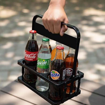 casier bouteille transport facile extérieur BottlePop