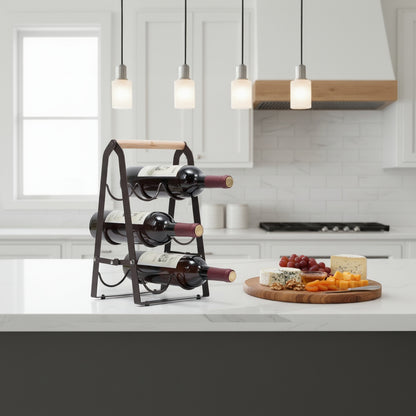 Casiers pour bouteilles design industriel élégant Château Forgé