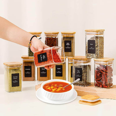 collection pot a epice empiles rangement cuisine efficace