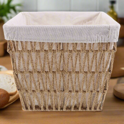 corbeille a pain marron clair Tresse Gourmet