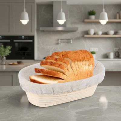 Corbeille à pain pratique et esthetique RattanGourmet