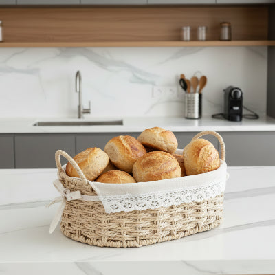 corbeille pain en materiaux durables PanierNoble modele ovale