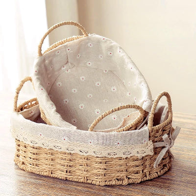 corbeille pain naturelle pour viennoiseries et snacks PanierNoble