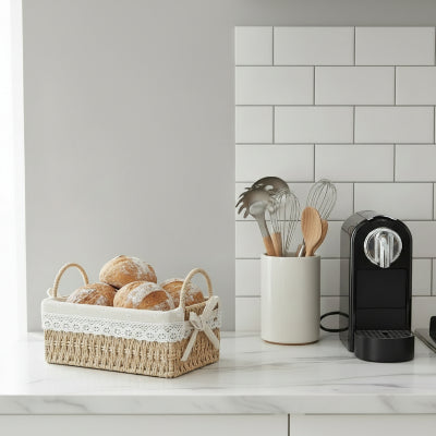 corbeille pain rangement moderne et polyvalent PanierNoble rectangle