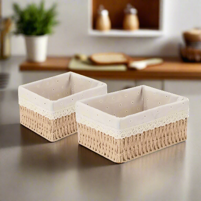 corbeille pour pain elegante multifonction Tissage gourmet moyen grand