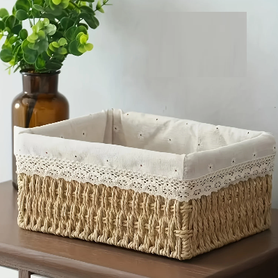 corbeille pour pain naturelle pour cuisine salon tissage gourmet