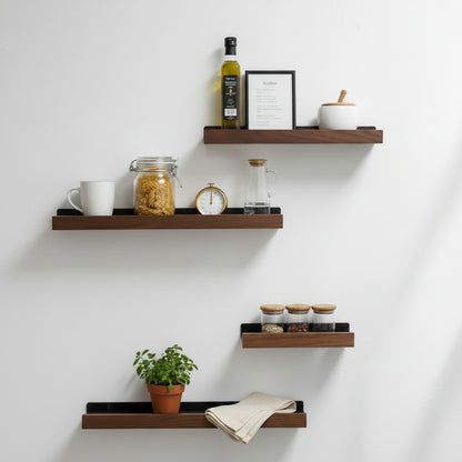 cuisine etagere murale installation minutes sans perceuse FlexiWall 40cm