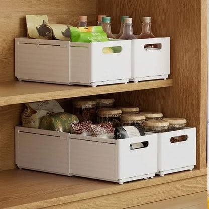 cuisine panier coulissant bocaux bouteilles visibles accessibles Extensiblo