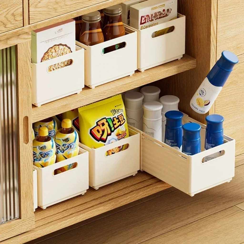 cuisine panier coulissant poignée ergonomique retrait facile Extensiblo