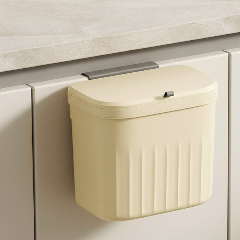 cuisine poubelles design Beige murale 8.5L Suspendis