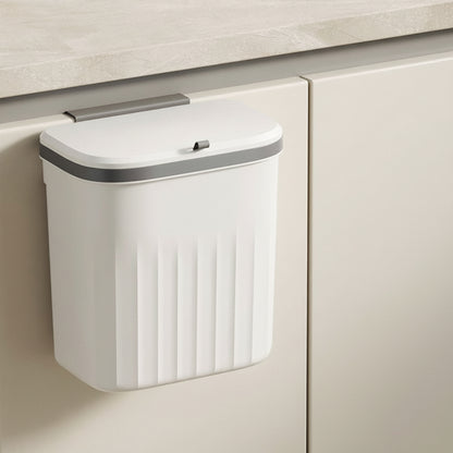 cuisine poubelles design blanc murale 12L Suspendis