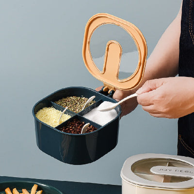 epices rangement boite 4 en 1 pour cuisine FlavoBox