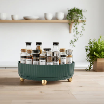 etagere a epice pour condiments vert petit format Elixa